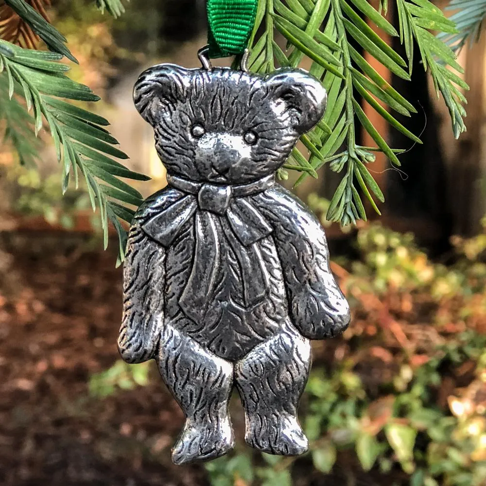 Teddy Bear Collectable Christmas Ornament