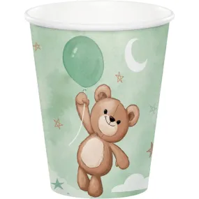 Teddy Bear Cups - 8 Pkt