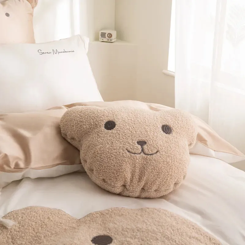 Teddy Bear Embroidery Cotton Bedding