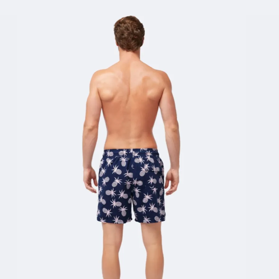 Tom & Teddy Pineapple Men Swim Shorts PINSP - Shell Pink