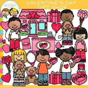 Valentine's Day Gift Shop Clip Art