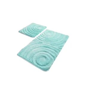 Wave - Mint  Bath Mat