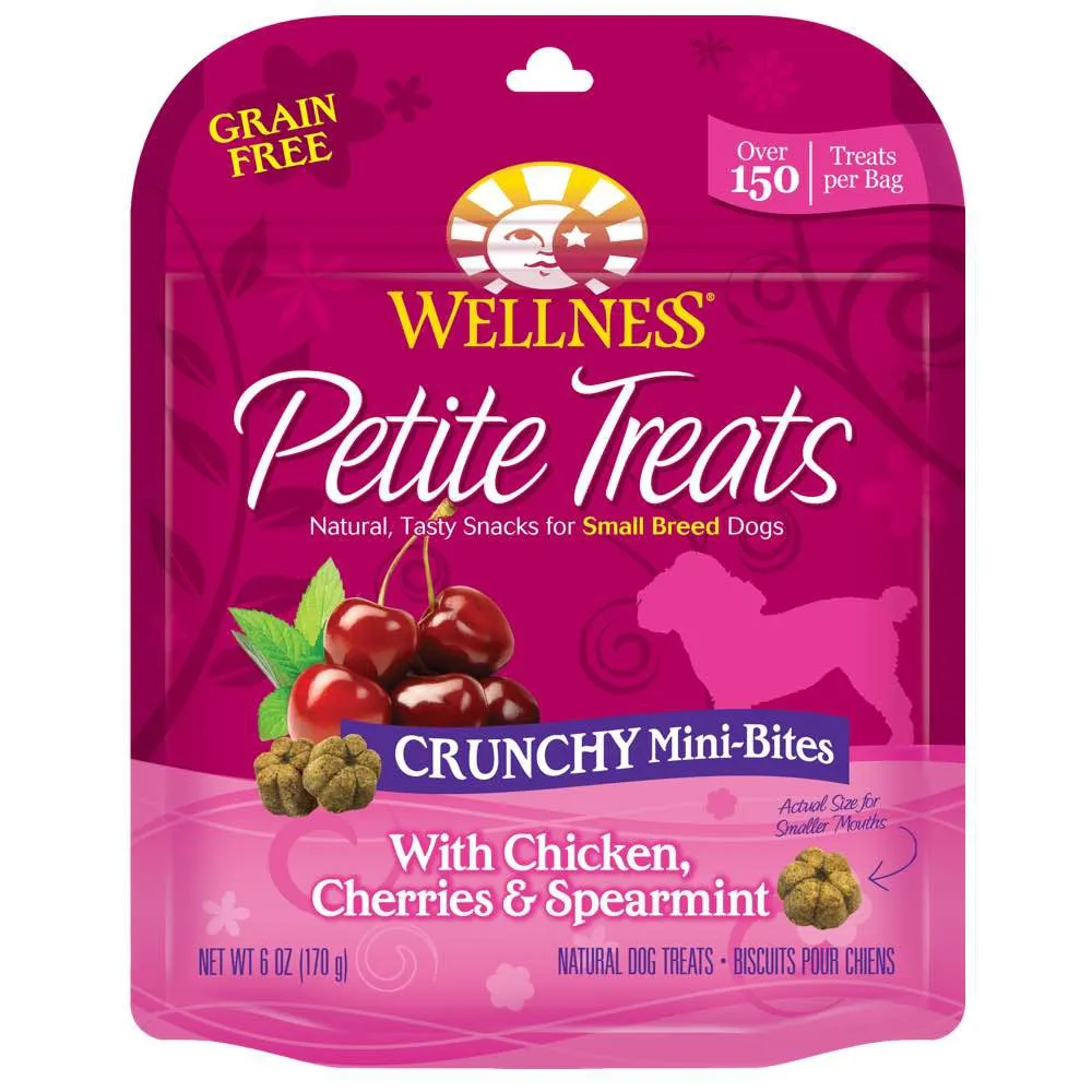 Wellness Core Petite Treats Chicken, Cherries & Spearmint Soft Dog Treats 170g