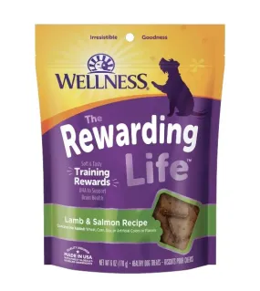 Wellness Rewarding Life Lamb & Salmon Recipe Dog Training Treats