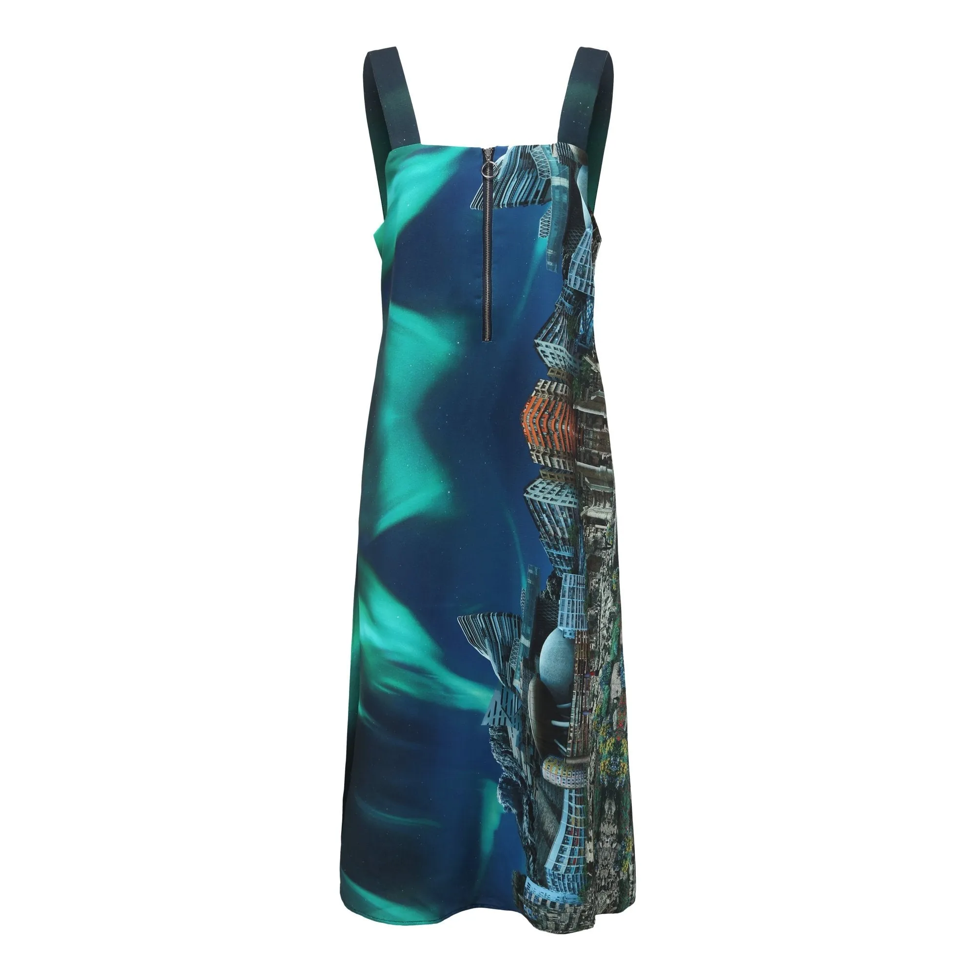 Women Surreal Collection: Overall Print Dress - Pattern