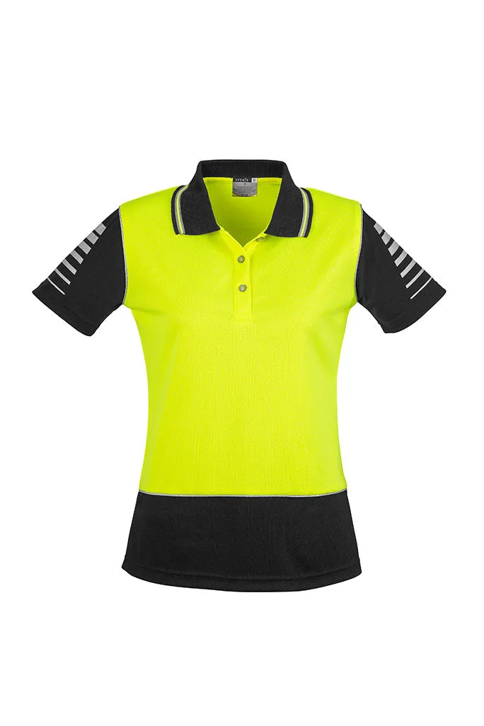 Womens Hi Vis Zone Industrial Polo