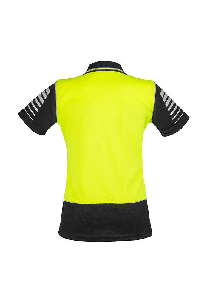 Womens Hi Vis Zone Industrial Polo