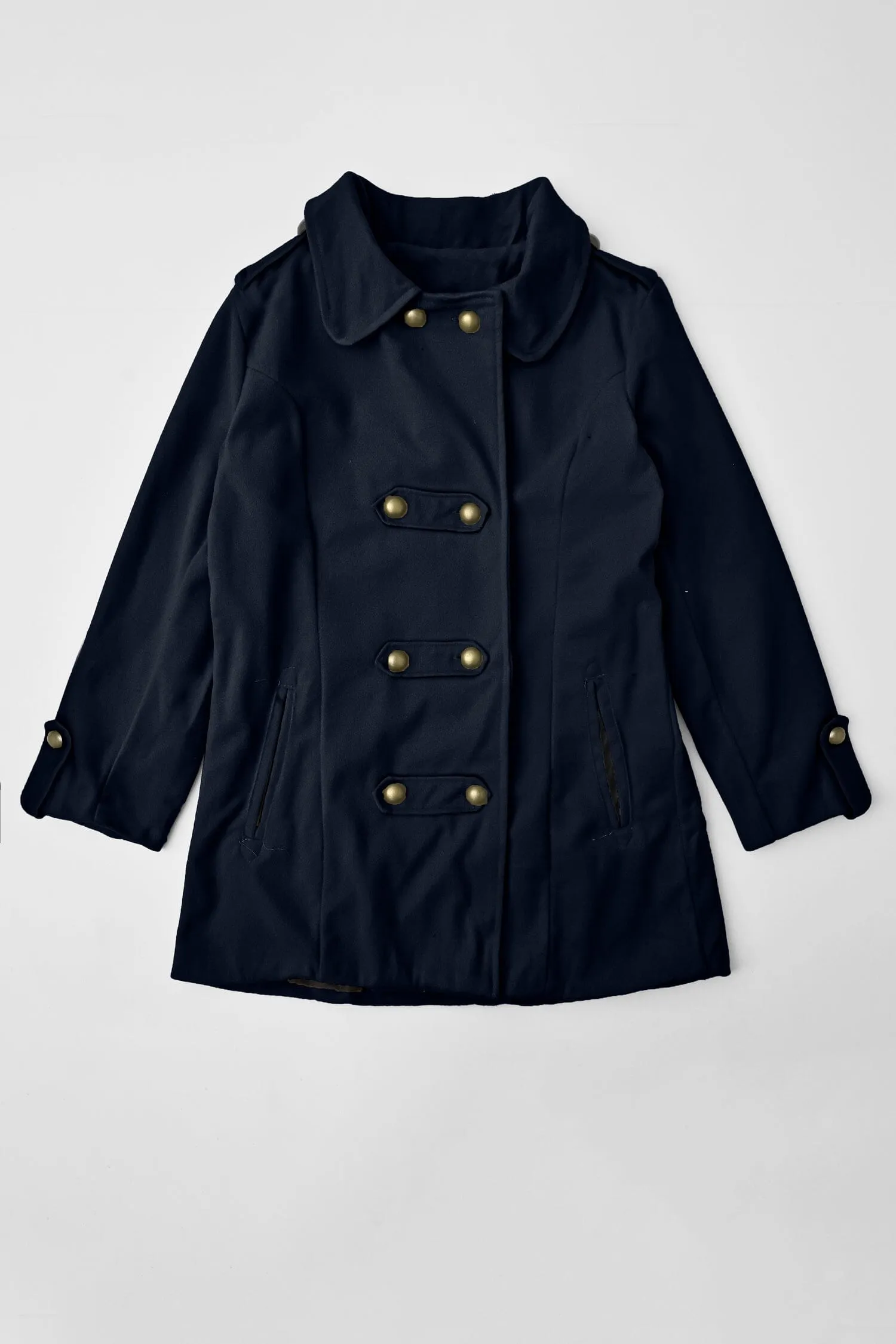 Women's Winter Outwear British Style Long Coat