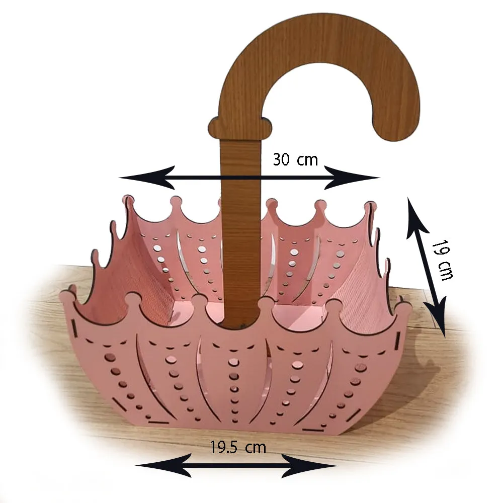 Wooden Umbrella basket