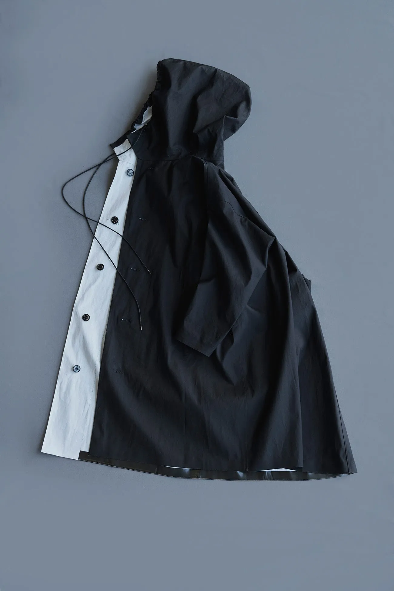 [Y's 1972 - Y’s CRAFTED BY MACKINTOSH]HOODED COAT