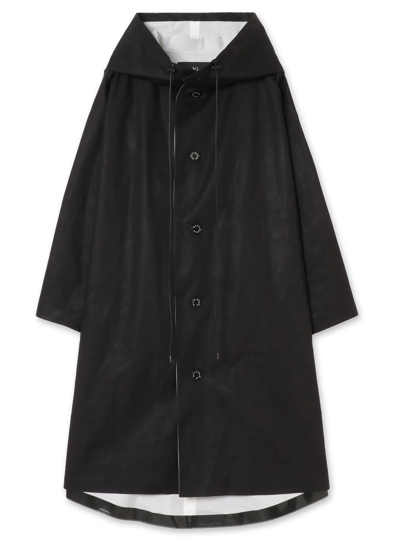 [Y's 1972 - Y’s CRAFTED BY MACKINTOSH]HOODED COAT